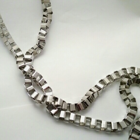 Stephan & Co. Box Chain "Y" Necklace