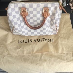 Louis Vuitton Speedy 25 Damier Azur