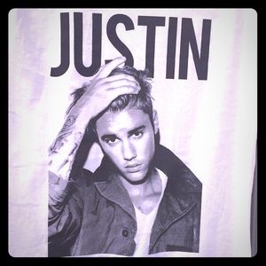 Justin Bieber Cotton T-Shirt.