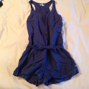 Aeropostale dark blue romper