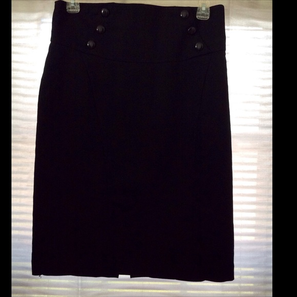 High Waisted Pencil Skirt