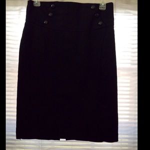 High Waisted Pencil Skirt
