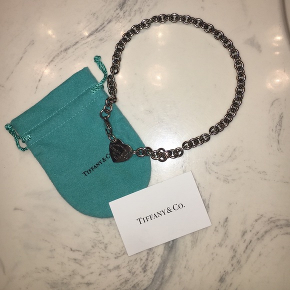 Authentic silver Tiffany & Co. choker