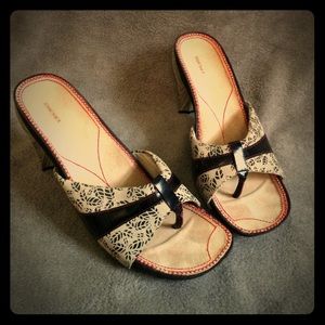 Size 9 Diesel heeled sandals