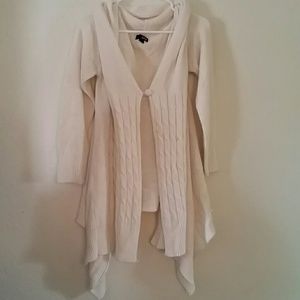Open cardigan
