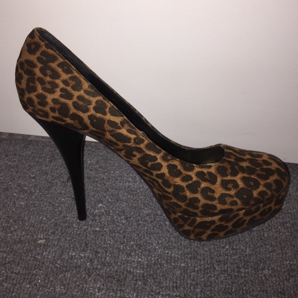 Brand New Cheetah Print Pumps