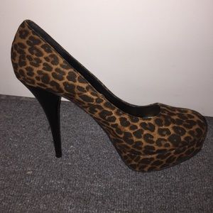 Brand New Cheetah Print Pumps