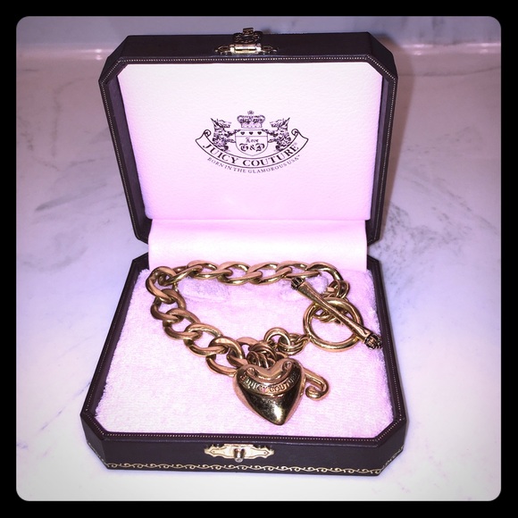 Authentic Juicy Couture charm bracelet