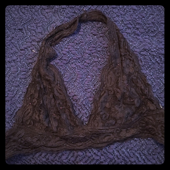 Black bralette- size M