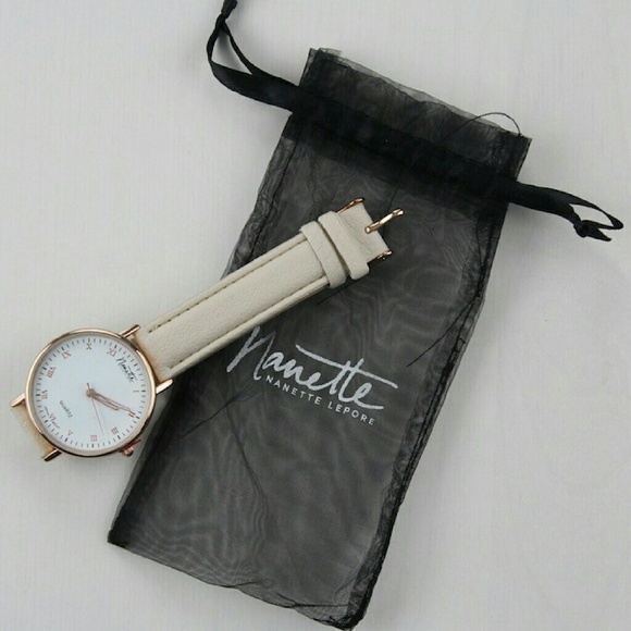 NWT Nanette Lepore Rose Gold Watch