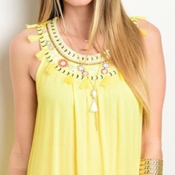 Buttercup Tunic Tank Dress - Picture 3 of 4