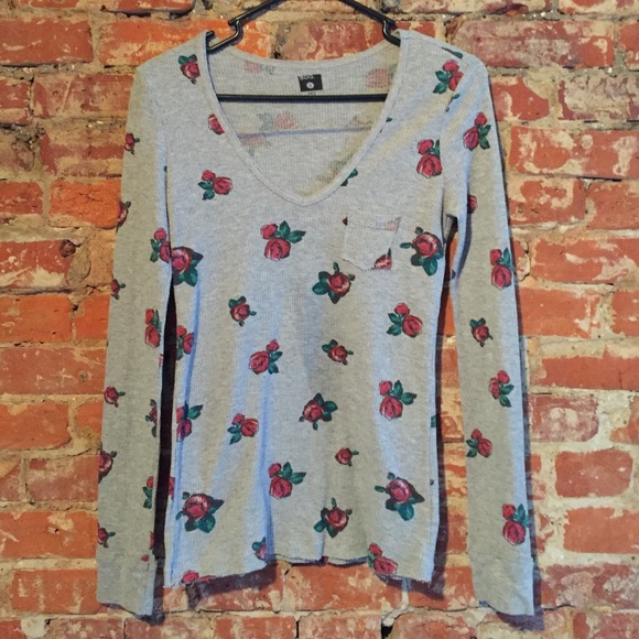 🌹 BDG Rose Print Thermal 🌹