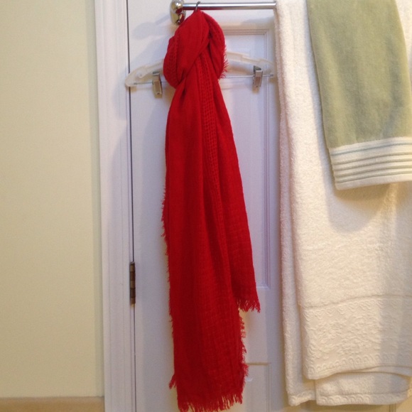 Red scarf
