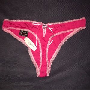 NWT Hot Pink! Victoria's Secret sexy thong!