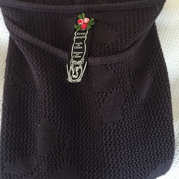 Long sleeve tunic with crochet of butterflies - Picture 2 of 2