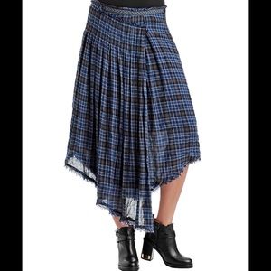 Free People tartan skirt