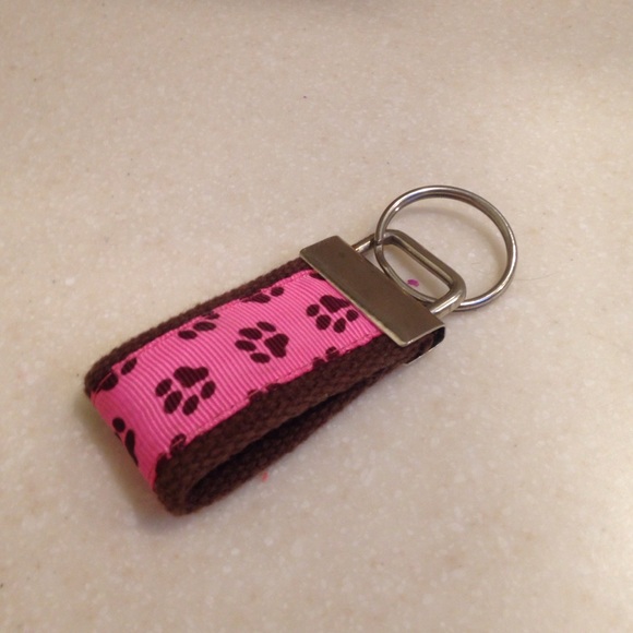 Dog printed keychain