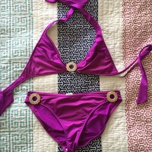 Purple Trina Turk Bikini