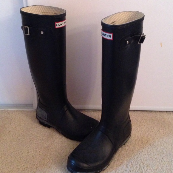 Tall Hunter rain boots