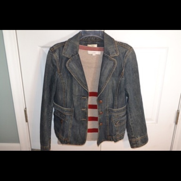 Loft denim jacket - size 10