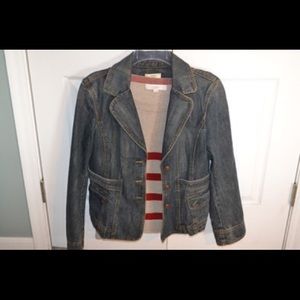 Loft denim jacket - size 10