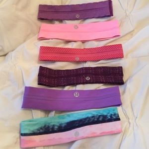6 lululemon headbands