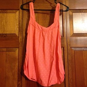 Peach tank top from American Eagle