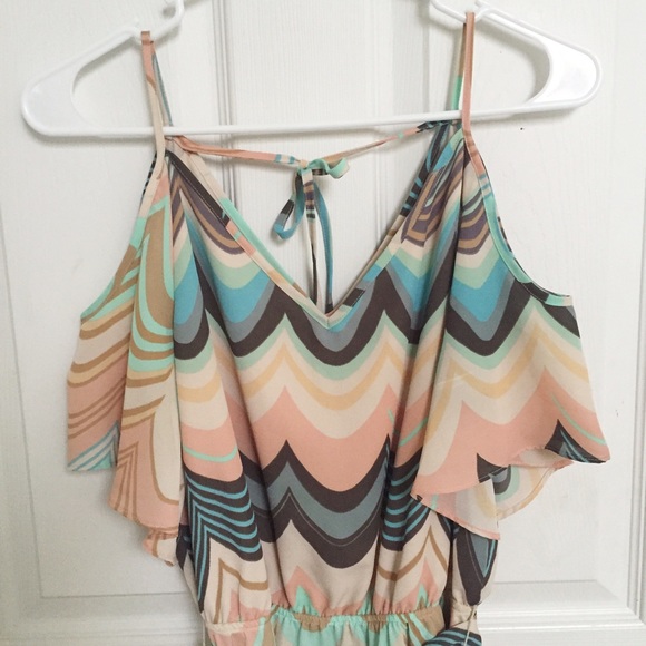 Lauren Conrad off the shoulder dress