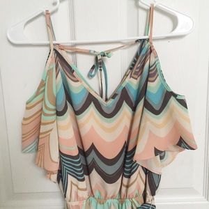 Lauren Conrad off the shoulder dress