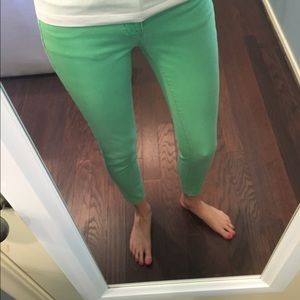 Gap Green Ankle Jeans
