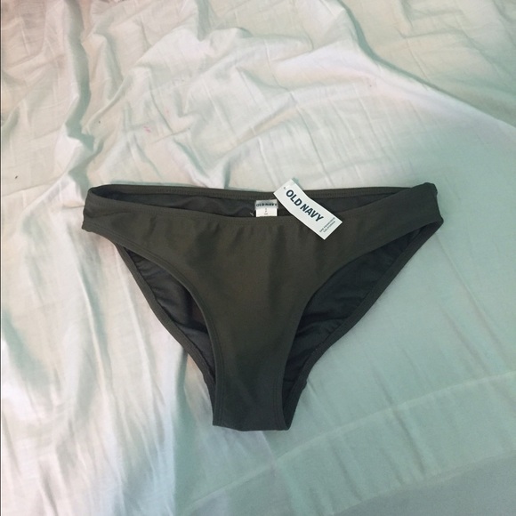 army green bikini bottoms brand new with tags