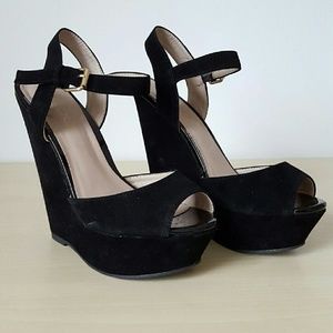 Aldo suede wedges