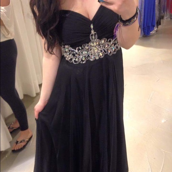 Black Prom Dress For Sale!!!