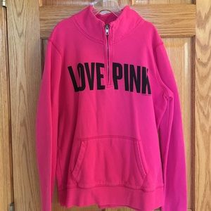 PINK quarter zip