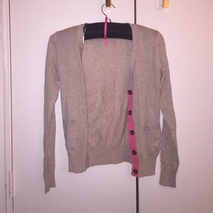 cute beige cardigan with buttons