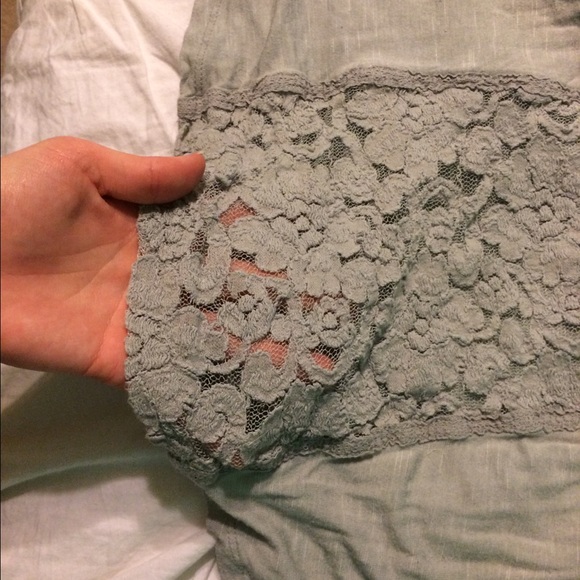 Grey Aeropostale Boho Shirt - Picture 2 of 4