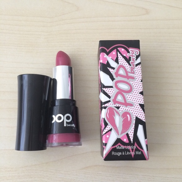 Pop Beauty Matte Lipstick in Satin Rose
