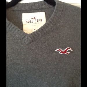 Hollister V Neck Sweater Childs size medium