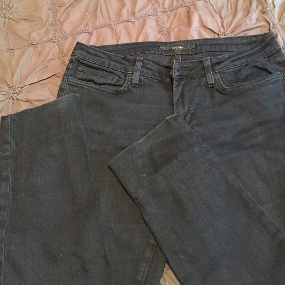 Joes straight leg black jeans