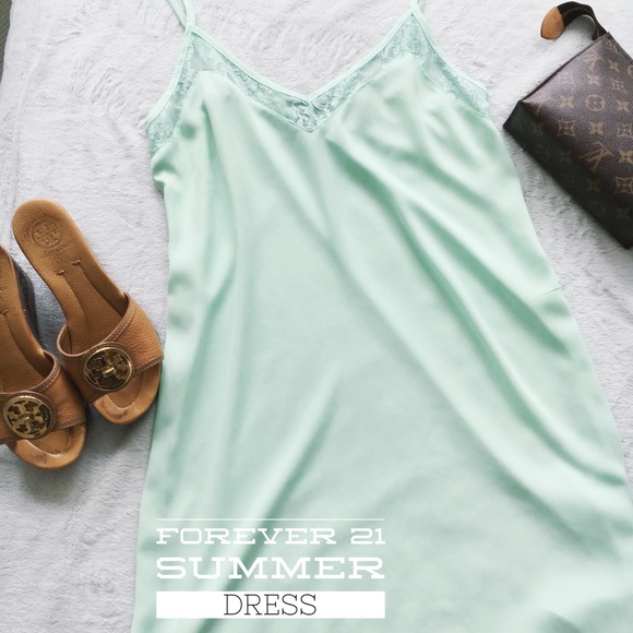 Forever 21 Dresses & Skirts - ✨HP✨Forever 21 Mint Dress