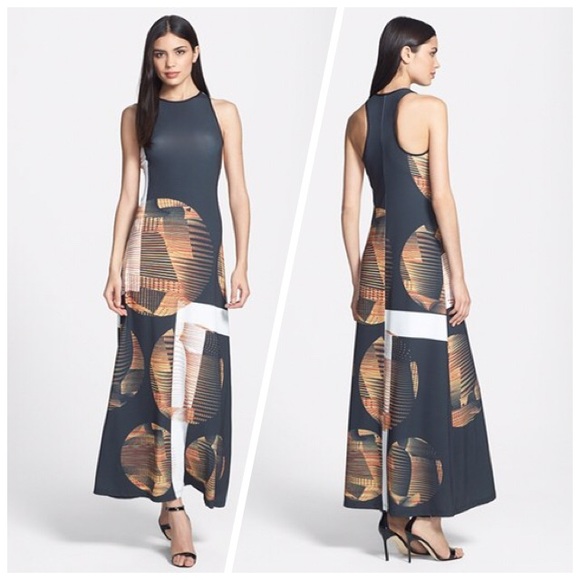 Clover Canyon 'Metal Orbs' Maxi Dress
