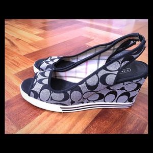 Coach Wedge Sandals