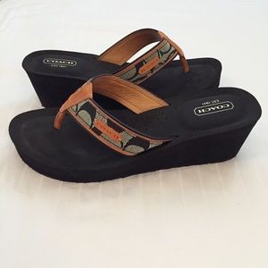 Coach sandals