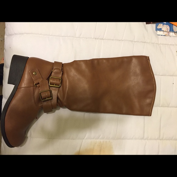 Tan boots