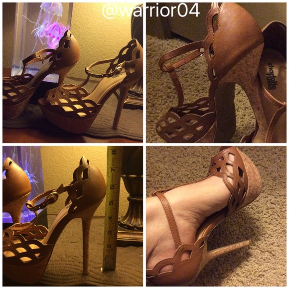 Charlotte Russe Shoes - Charlotte Russe Brown Heels
