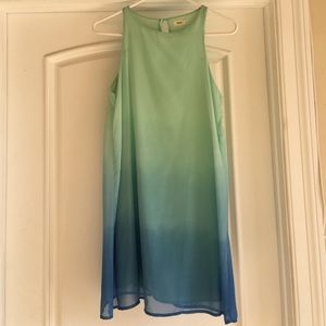 Ombré dress