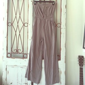 Gray jumpsuit