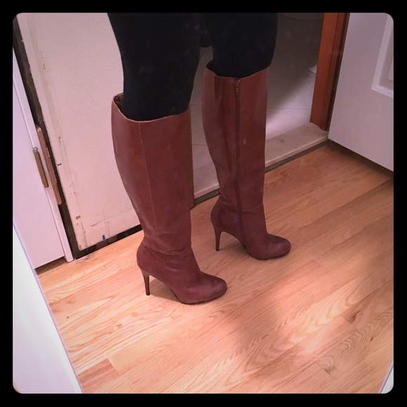ALDO brown knee high boots