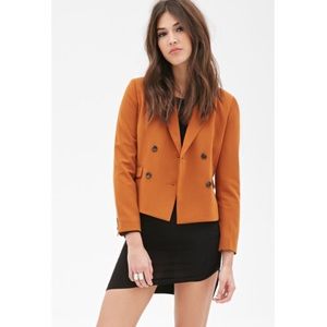 Chestnut Double Breasted Blazer