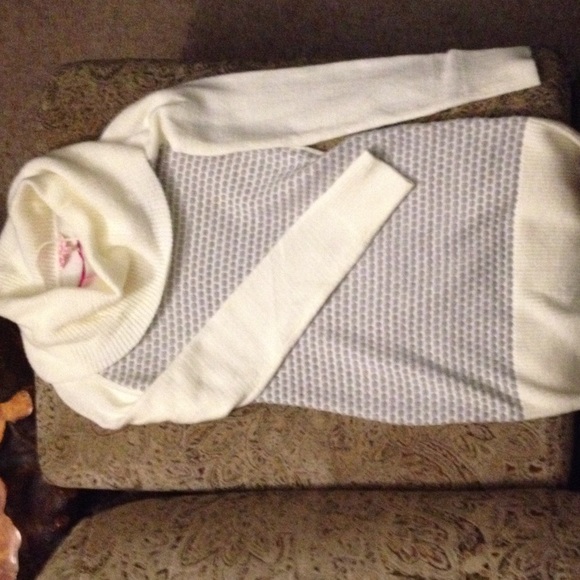 Cowl Neck Sweater Tunic - Picture 2 of 3